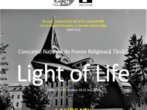 S-au desemnat câștigătorii Concursului național de poezie religioasă tânără „Light of Life”, ediția a II-a