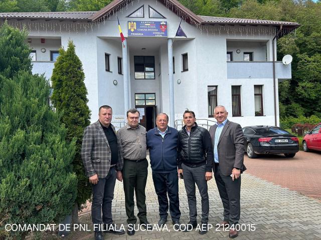 Gheorghe Flutur alături de candidații PNL pentru Primăriile Ulma și Brodina: “Vom câștiga!”