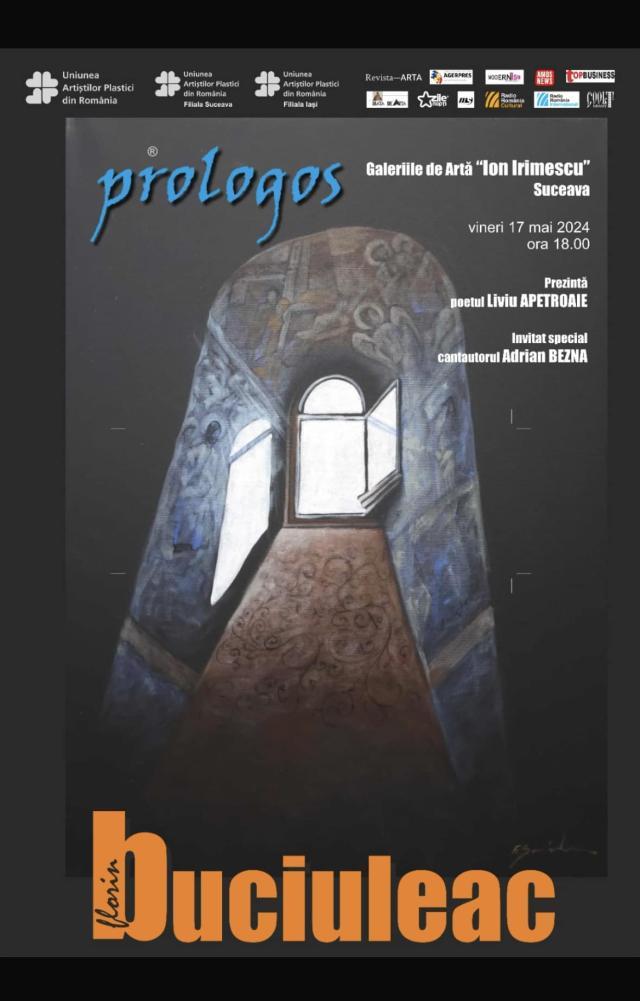 „Prologos”, expoziția artistului ieșean Florin Buciuleac, la Galeria de Artă „Ion Irimescu” Suceava