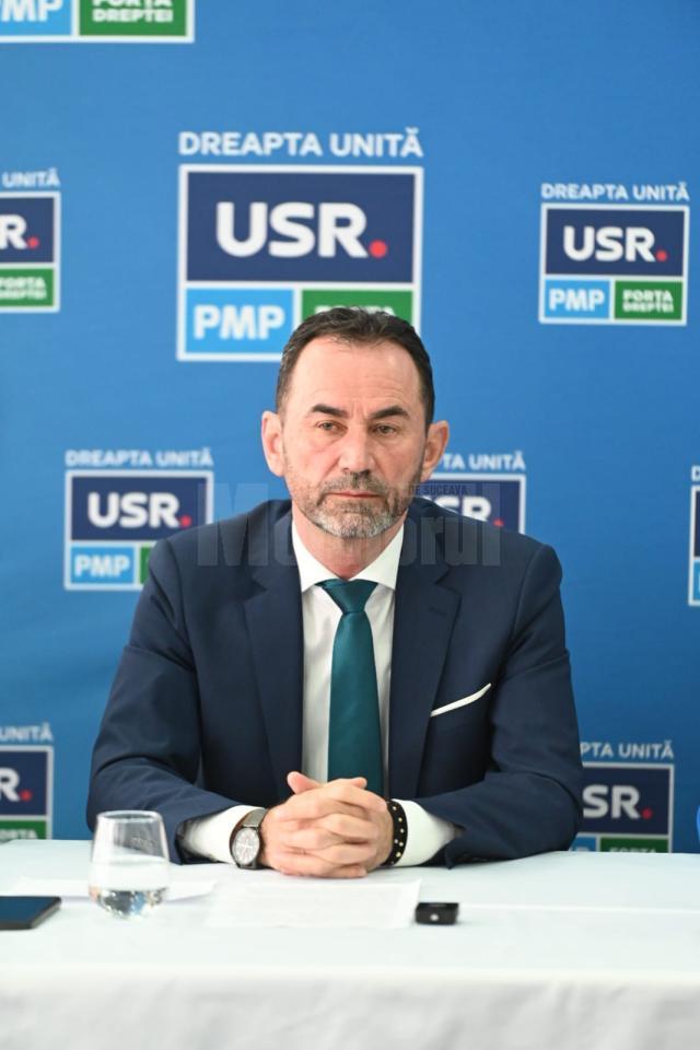 Candidatul ADU pentru Primăria Suceava, Marian Andronache