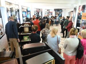 Prieteni și pasionatii de inginerie au fost alături de Florin la deschiderea expoziției