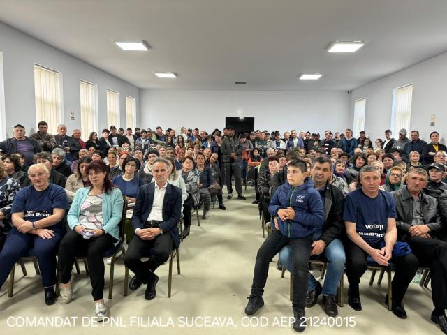 Lansarea candidatului PNL la funcția de primar al comunei Păltinoasa