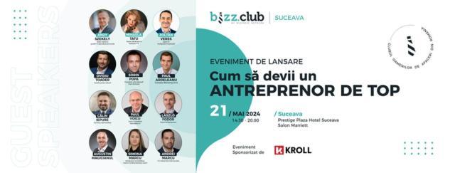 BIZZ.CLUB se lansează în Suceava, pe 21 mai