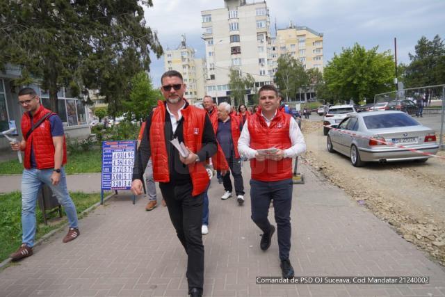 Gheorghe Șoldan și Traian Andronachi, candidatul PSD pentru funcția de primar al municipiului Rădăuți