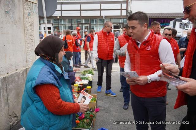 Gheorghe Șoldan și Traian Andronachi, candidatul PSD pentru funcția de primar al municipiului Rădăuți