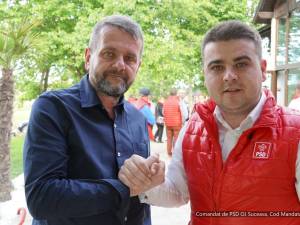 Deputatul Gheorghe Șoldan și Dan Mihail Cost