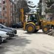 Lucrări de reabilitare și modernizare în cartierul Burdujeni, în Cuza Vodă III