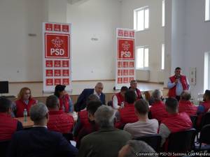 Deputatul Gheorghe Șoldan, care candidează din partea PSD pentru președinția Consiliului Județean Suceava, a participat la o întâlnire electorală la căminul cultural din Bălcăuți