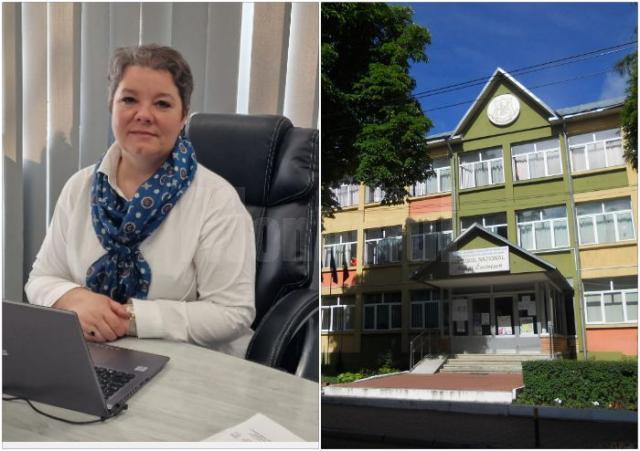 Prof. Corina Nuțu, directoarea Colegiului ”Mihai Eminescu”