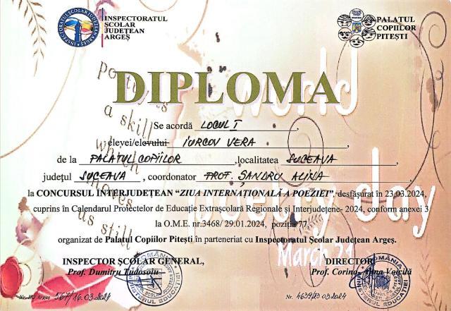 Rezultate deosebite obținute de elevii de la Palatul Copiilor Suceava la mai multe concursuri internaționale, naționale, județene, regionale