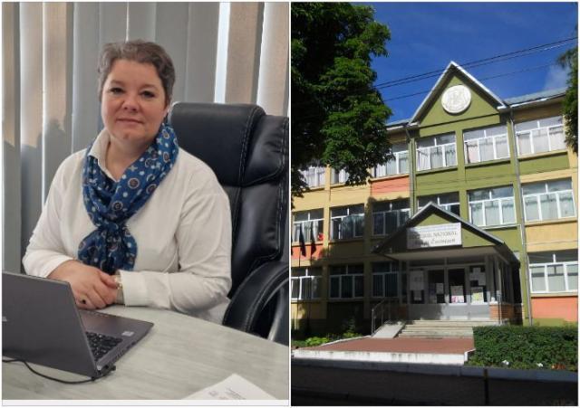 Prof. Corina Nuţu, directoarea Colegiului “Mihai Eminescu”