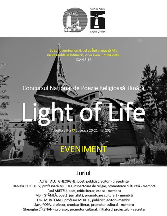 Concursul Național de Poezie Religioasă Tânără „Light of Life”