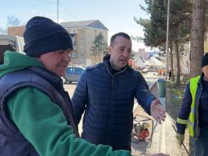 Lucian Harșovschi a verificat în teren lucrările demarate de municipalitate