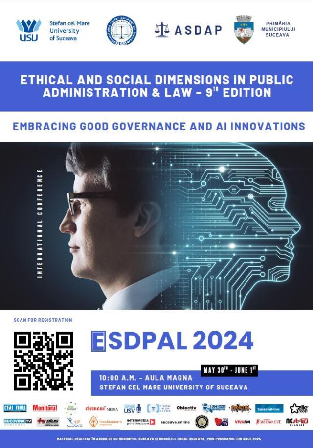 Conferința „Ethical and Social Dimensions in Public Administration & Law”, la Universitatea din Suceava