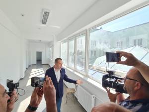 Lucrări de 17 milioane de lei în derulare la Colegiul Național „Petru Rareș”, cu fonduri atrase de Primăria Suceava prin proiecte