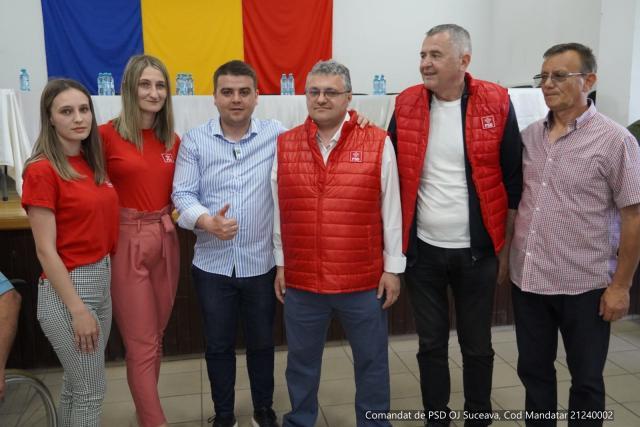 Gheorghe Șoldan a fost prezent joi alături de Mircea Belțic la lansarea oficială a candidaturii pentru Primăria Salcea