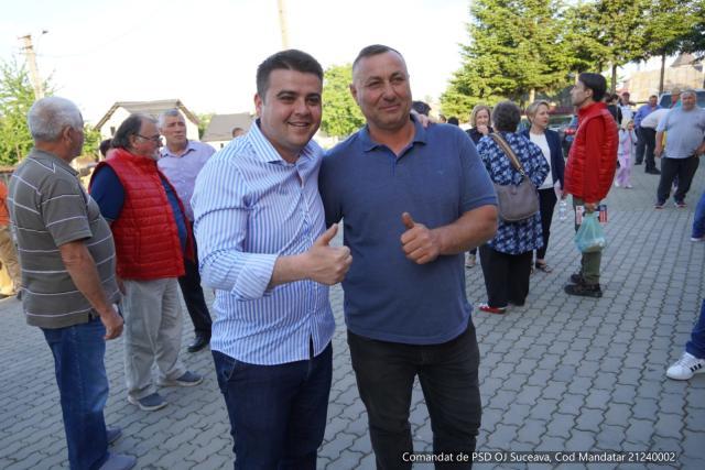 Gheorghe Șoldan a fost prezent joi alături de Mircea Belțic la lansarea oficială a candidaturii pentru Primăria Salcea