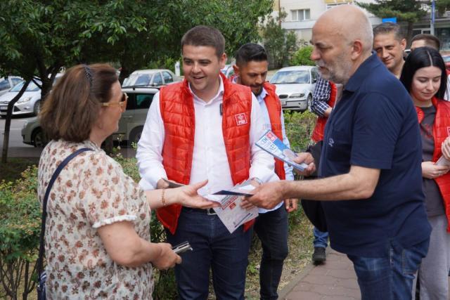 Vasile Rîmbu și Gheorghe Șoldan, întâlniri cu locuitori din municipiul Suceava