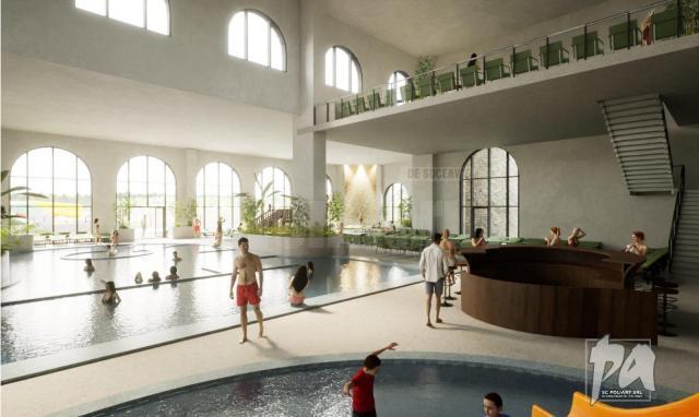 Aquapark cu centru Wellness&SPA și grădină urbană