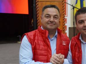 Gheorghe Șoldan și candidatul PSD pentru Primăria Vama, Constantin Ciosnar