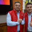 Gheorghe Șoldan și candidatul PSD pentru Primăria Vama, Constantin Ciosnar