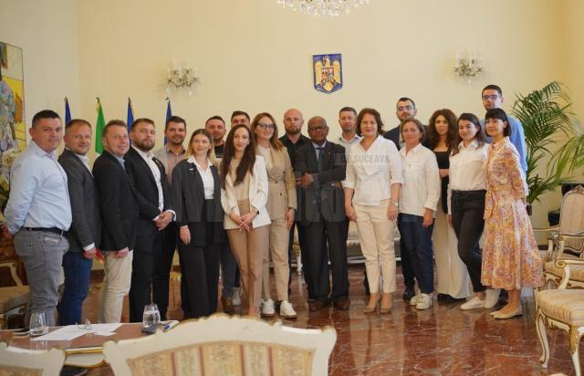 Reprezentanți ai Asociației In Business Club Suceava, în Italia, pentru promovarea dezvoltării relațiilor comerciale bilaterale la nivel regional