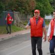 Gheorghe Șoldan, la discuții cu localnicii în Burdujeni și Ipotești