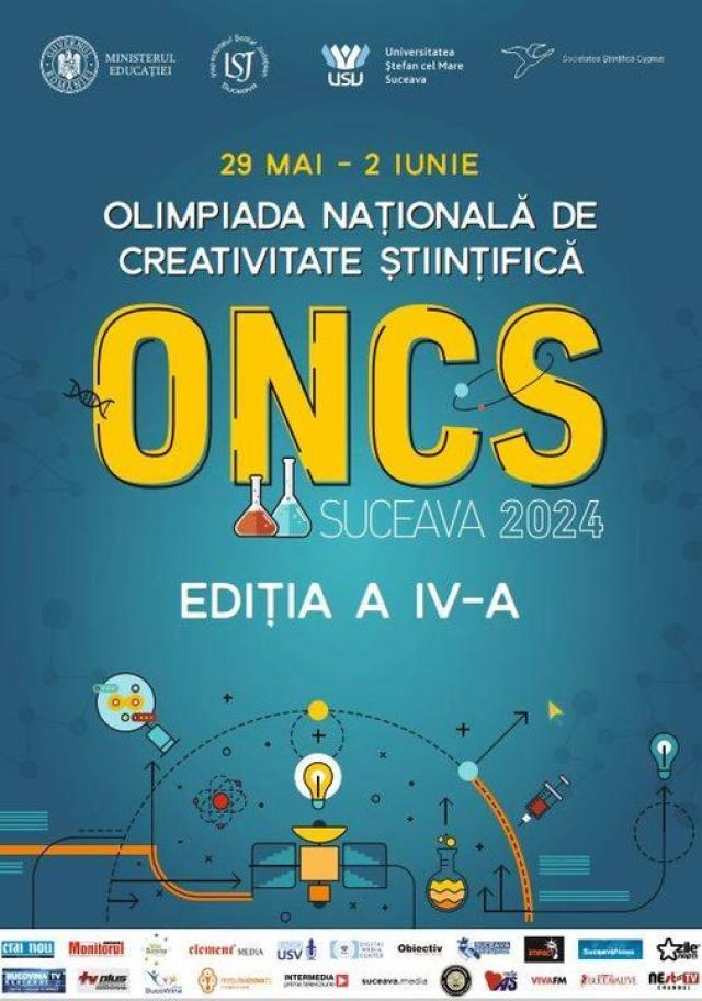 Olimpiada de Creativitate Științifică, între 29 mai și 2 iunie, la Suceava