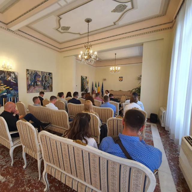 Reprezentanți ai Asociației In Business Club Suceava, în Italia, pentru promovarea dezvoltării relațiilor comerciale bilaterale la nivel regional