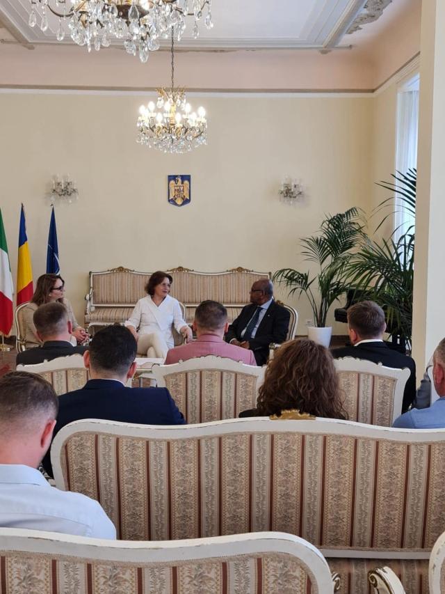 Reprezentanți ai Asociației In Business Club Suceava, în Italia, pentru promovarea dezvoltării relațiilor comerciale bilaterale la nivel regional