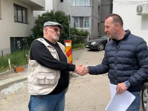 Parcare cu 49 de locuri amenajată pe strada Miron Costin, în zona Mărășești din municipiul Suceava