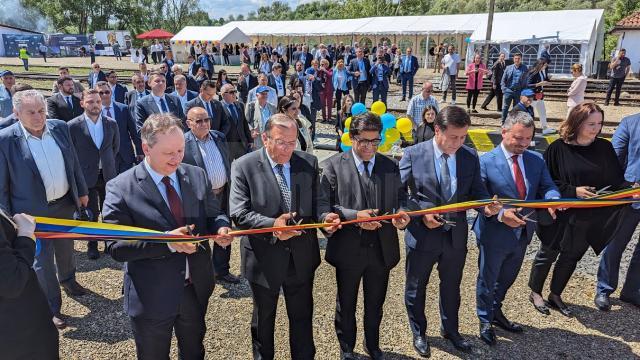 GRAMPET Group a inaugurat la Dornești cel mai mare terminal de transbordare din Europa pentru transportul cerealelor din Ucraina către portul Constanța