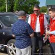 Gheorghe Șoldan și Traian Andronachi, în campanie la târgul auto din Rădăuți