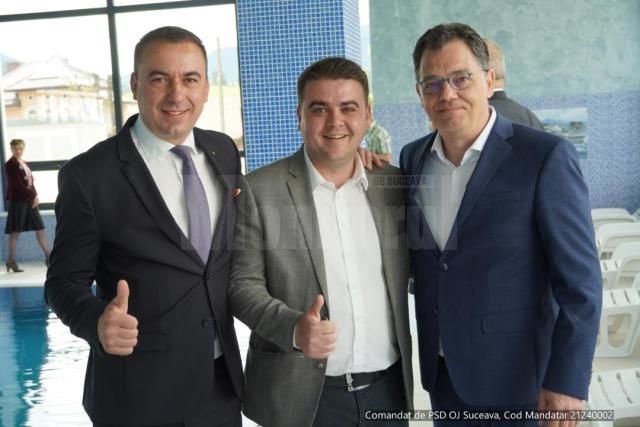 Baza balneoclimaterică Dorna Candrenilor, inaugurată de primarul Dănuț Candrea, miniștrii Ștefan Radu Oprea, Bogdan Ivan și deputatul Șoldan