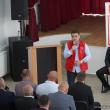 Gheorghe Șoldan și echipa PSD, alături de candidatul de primar la Vicovu de Sus, Ionel ...