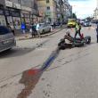 Motociclist rănit grav în Suceava de o șoferiță care a virat stânga fără să se asigure