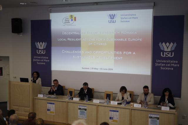 Conferința “Challenges and opportunities for a sustainable development”, la Universitatea „Ștefan cel Mare” Suceava