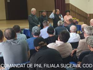 Gheorghe Flutur a participat la prezentarea programului electoral al candidatului PNL pentru Primăria Bosanci, Anton Curic