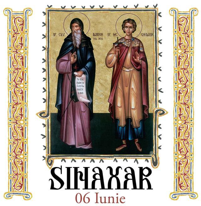 Sinaxar 06 iunie 2024