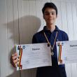 Premiul I și cel mai mare punctaj la matematică - Vlad Cruşninschi