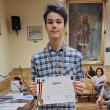 Premiul I și cel mai mare punctaj la matematică - Vlad Cruşninschi