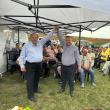 Gheorghe Flutur alături de candidatul PNL pentru Primăria Forăști, Nicolae Lăzărică