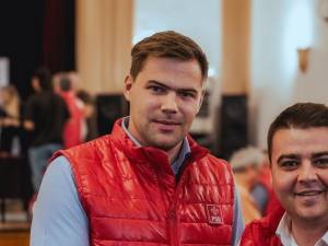 Gheorghe Șoldan alături de candidatul PSD pentru Primăria Brodina, Stefan Ursaciuc