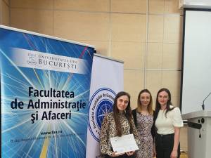 Studente ale Facultății de Economie, Administrație și Afaceri, premiate la Olimpiada Economiştilor în Formare