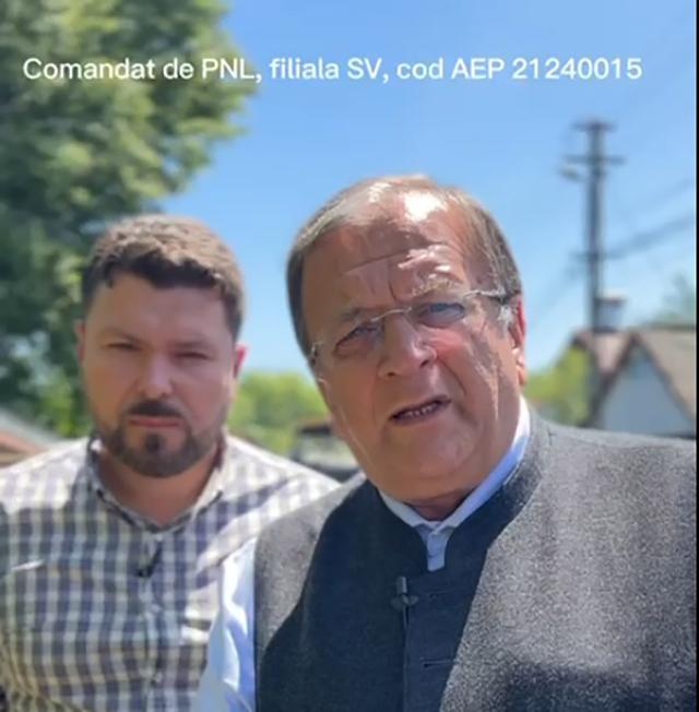 Gheorghe Flutur şi primarul din Rădăuți, Bogdan Loghin