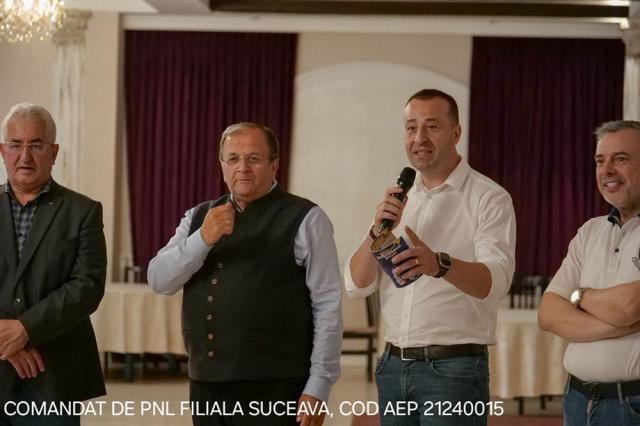 Gheorghe Flutur le cere sucevenilor să continue în municipiul Suceava cu administrație liberală