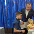 Lucian Harșovschi a votat alături de familie