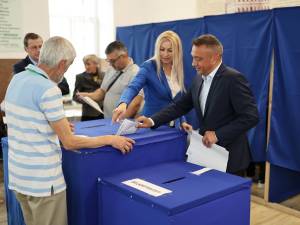Marius Ripan a votat pentru continuarea dezvoltării municipiului Vatra Dornei
