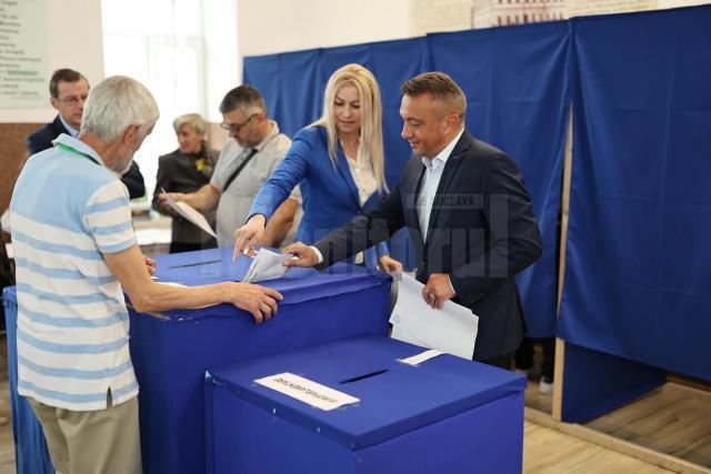 Marius Ripan a votat pentru continuarea dezvoltării municipiului Vatra Dornei