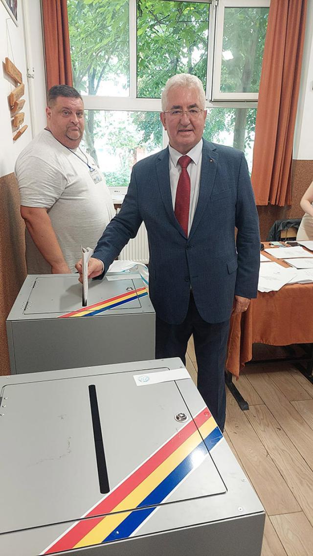 Primarul Sucevei, Ion Lungu: „Am votat pentru Suceava oraș european, modern, prietenos și frumos”